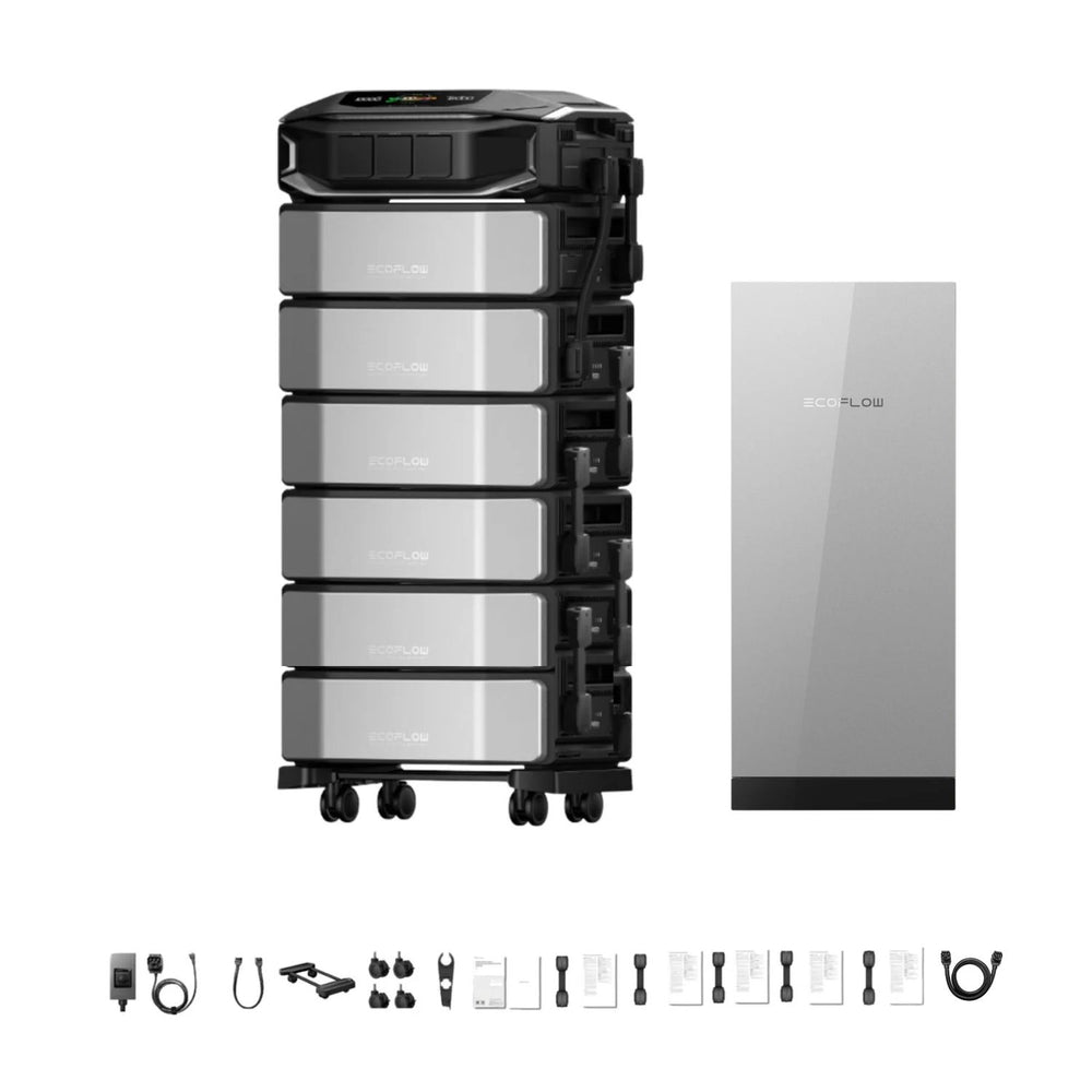 EcoFlow DELTA Pro Ultra X Whole-Home Backup | 6144Wh | 12kW | 10kW Solar Input