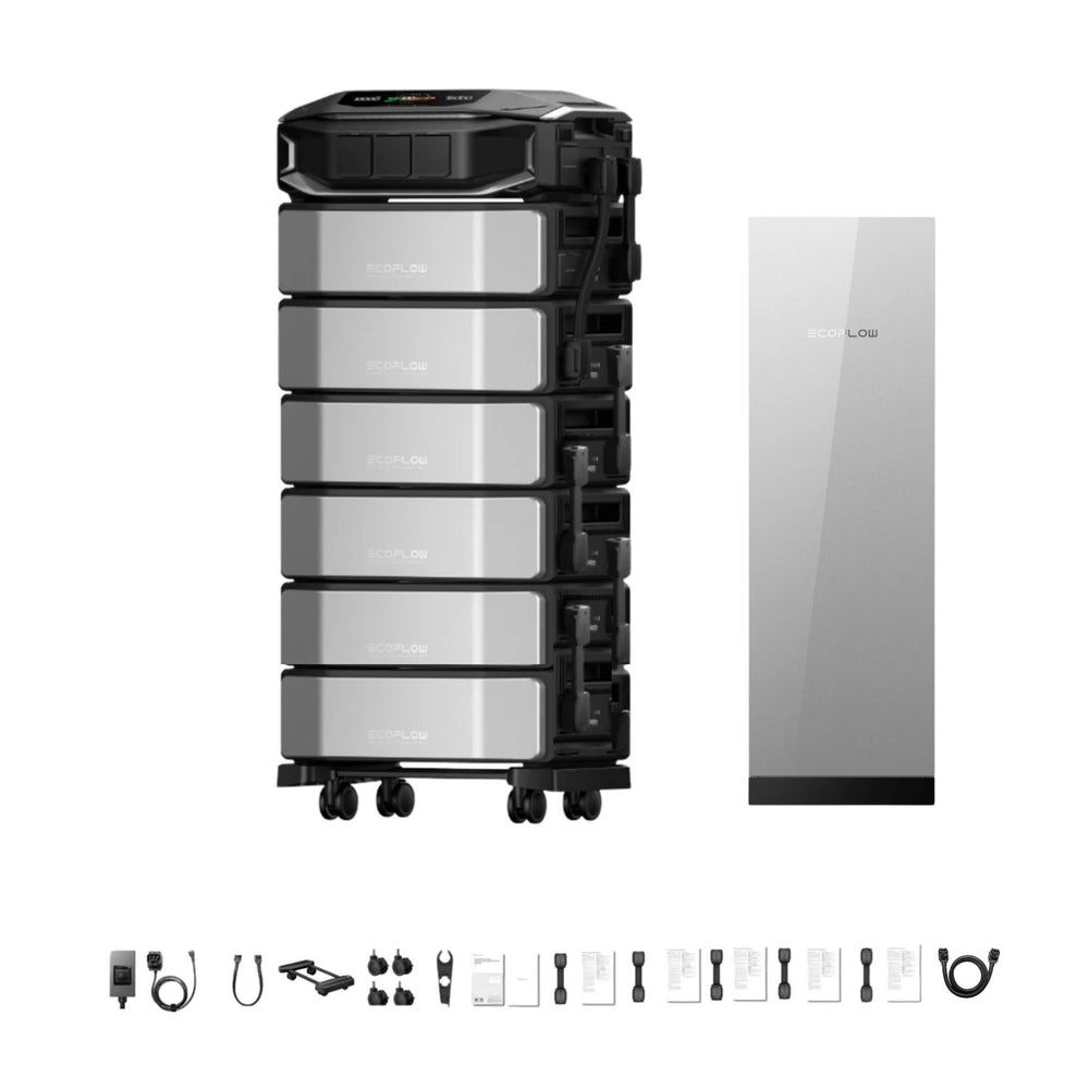 EcoFlow DELTA Pro Ultra X Whole-Home Backup | 6144Wh | 12kW | 10kW Solar Input