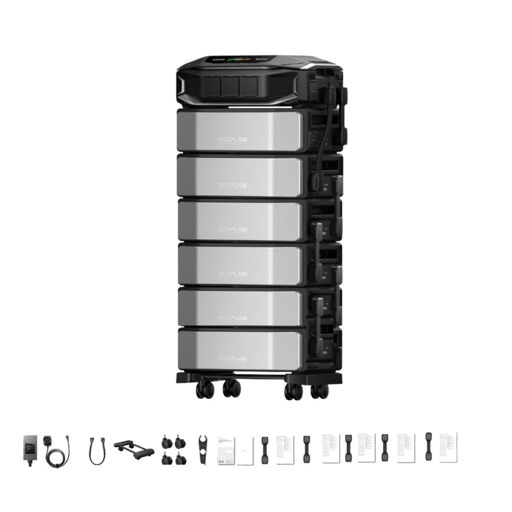 EcoFlow DELTA Pro Ultra X Whole-Home Backup | 6144Wh | 12kW | 10kW Solar Input