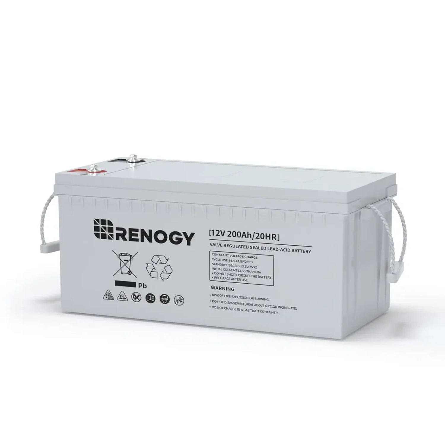 Renogy 200Ah 12V Cycle AGM Battery