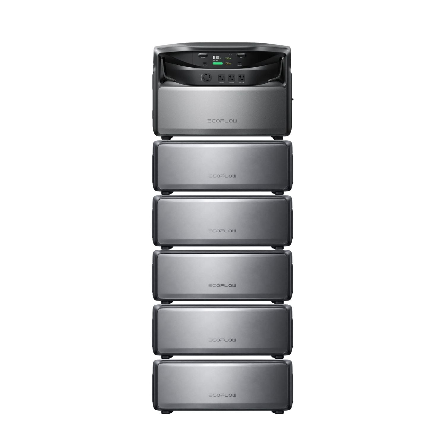 EcoFlow TITAN 5000 Whole-Home Battery Backup | 5-30kWh | 7.2kW | 4kW Solar Input