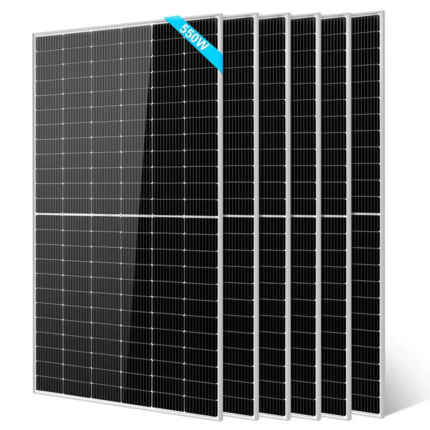 6 Pcs SunGold 550 Watt Monocrystalline Solar Panel