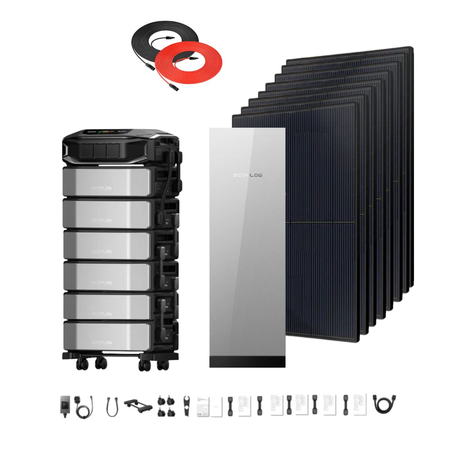 EcoFlow DELTA Pro Ultra X Whole-Home Backup | 6144Wh | 12kW | 10kW Solar Input