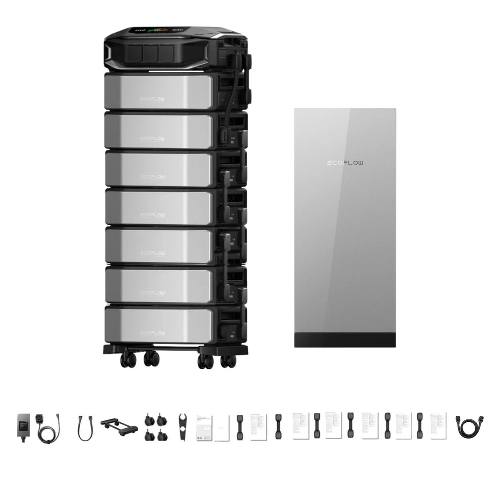 EcoFlow DELTA Pro Ultra X Whole-Home Backup | 6144Wh | 12kW | 10kW Solar Input