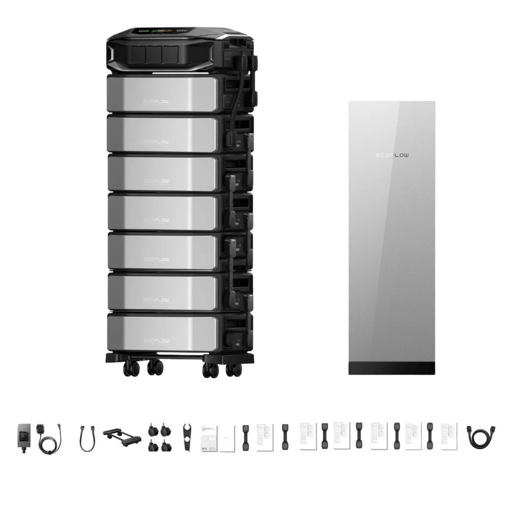 EcoFlow DELTA Pro Ultra X Whole-Home Backup | 6144Wh | 12kW | 10kW Solar Input