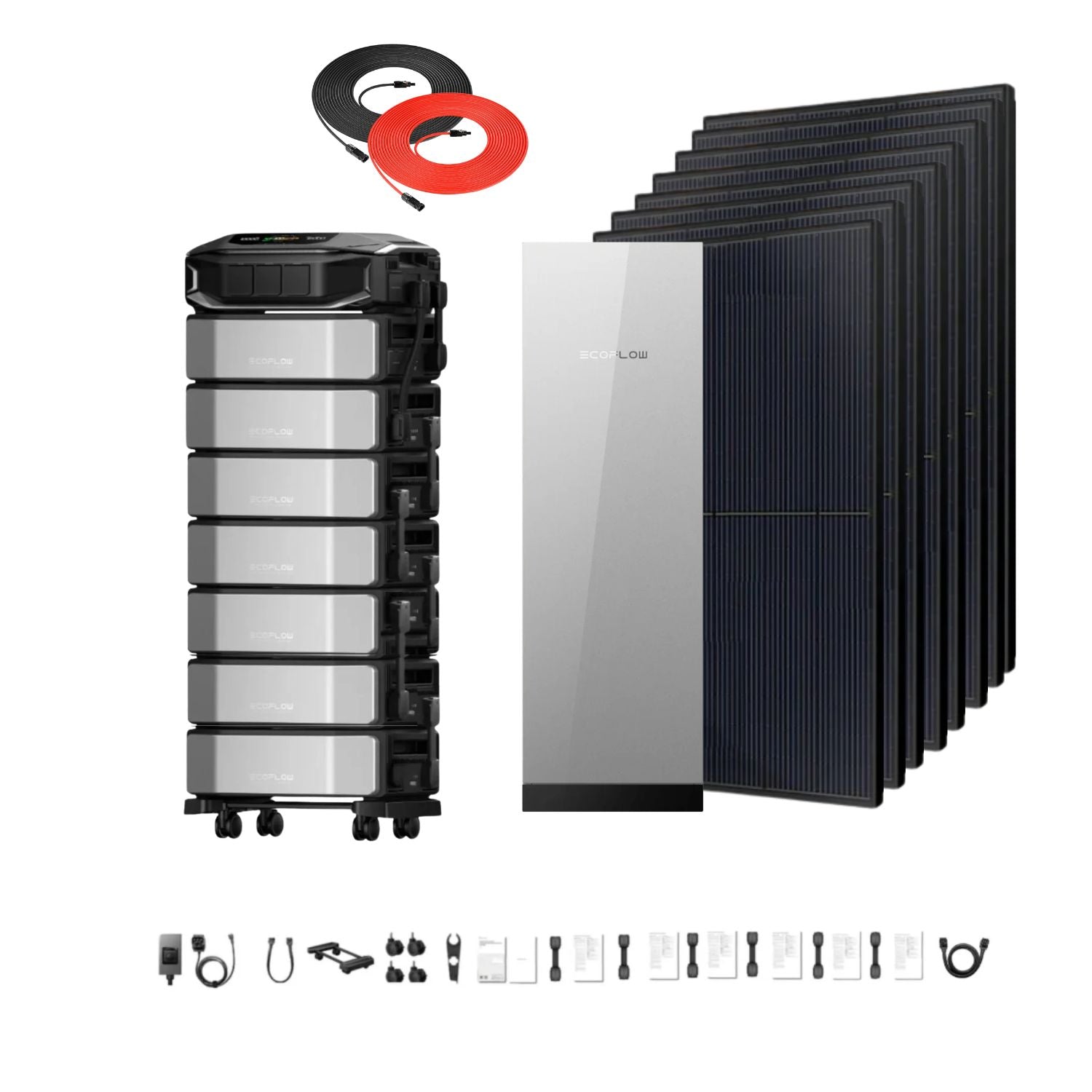EcoFlow DELTA Pro Ultra X Whole-Home Backup | 6144Wh | 12kW | 10kW Solar Input