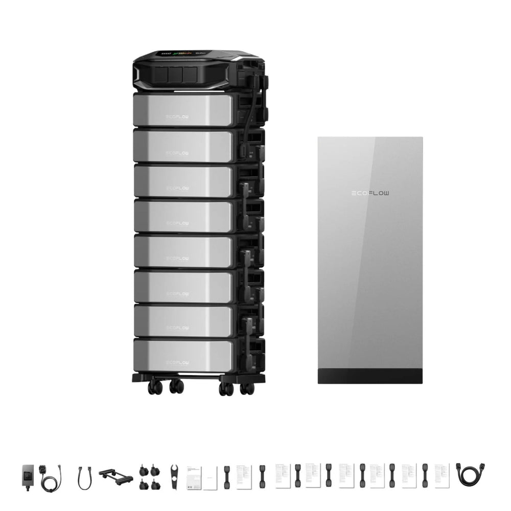 EcoFlow DELTA Pro Ultra X Whole-Home Backup | 6144Wh | 12kW | 10kW Solar Input