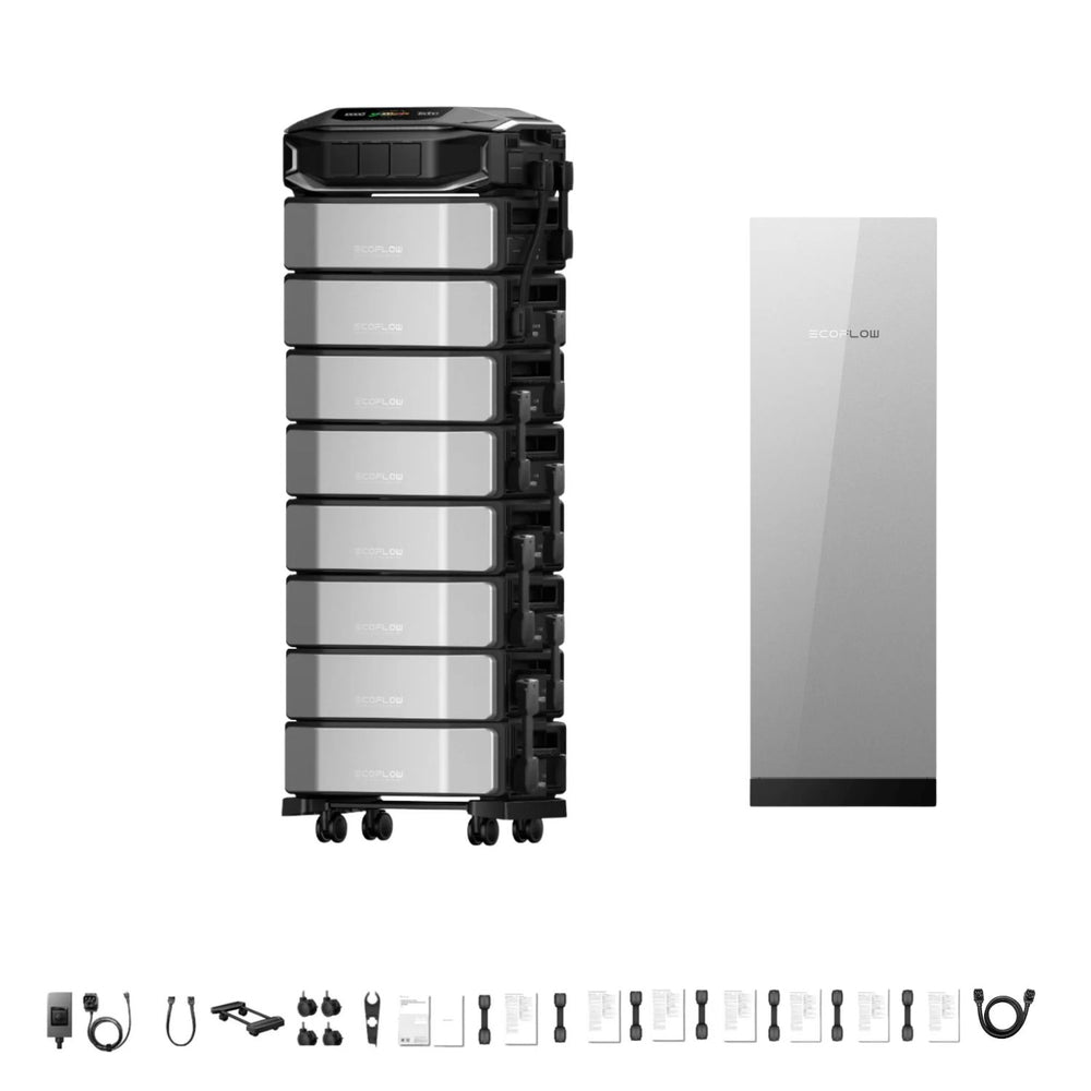 EcoFlow DELTA Pro Ultra X Whole-Home Backup | 6144Wh | 12kW | 10kW Solar Input