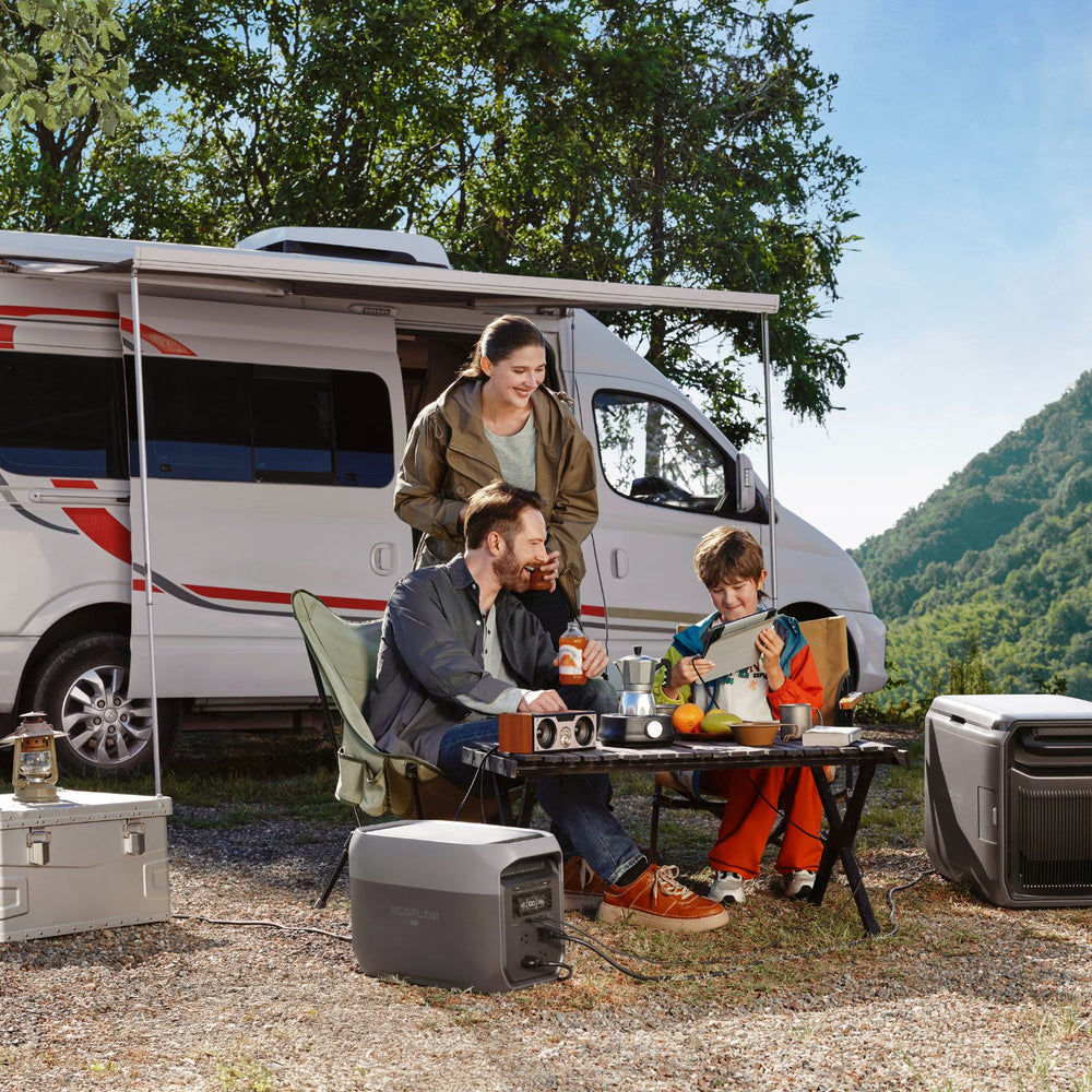 EcoFlow DELTA 3 Max Portable Power Station | 2048Wh | 2400W | 500W Solar Input