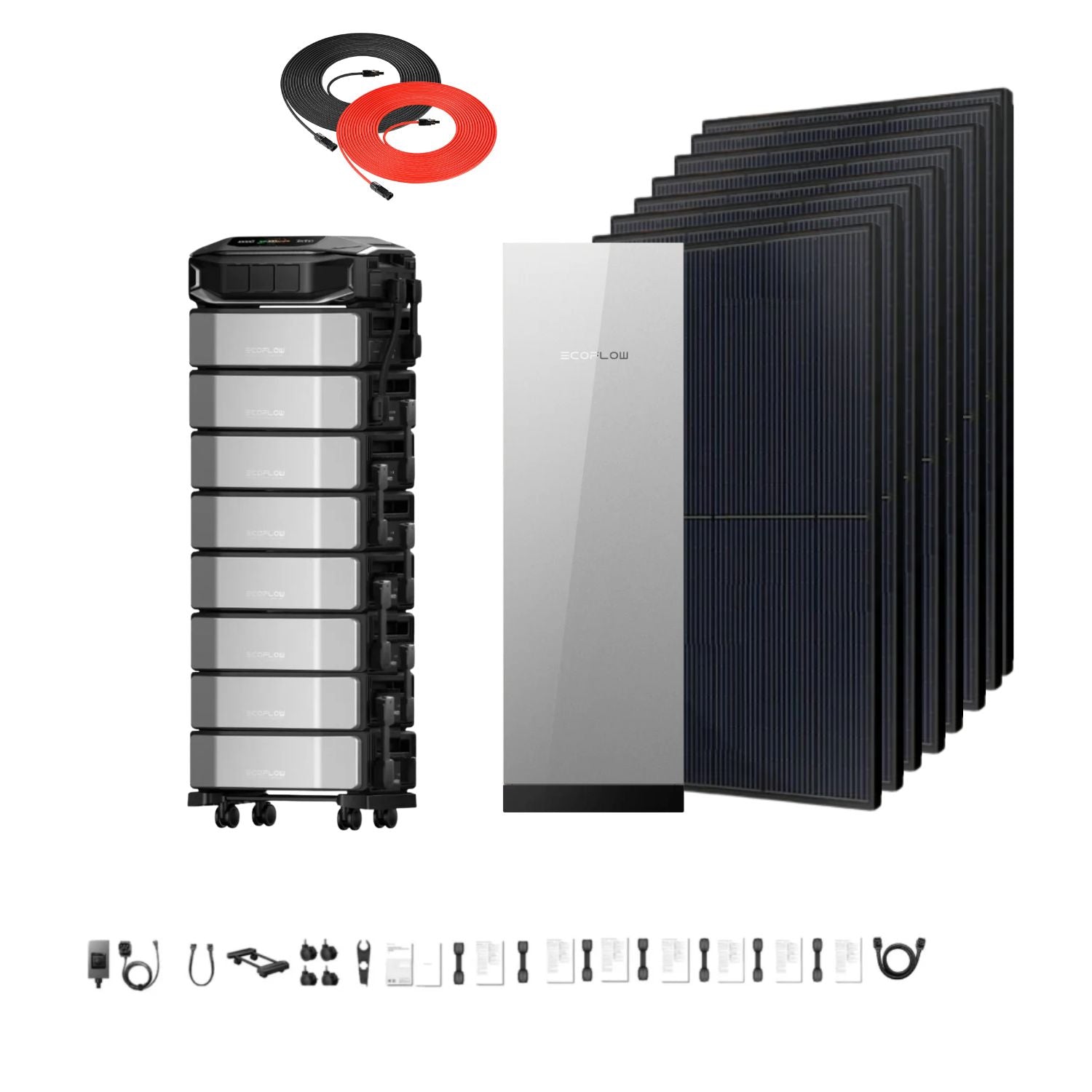 EcoFlow DELTA Pro Ultra X Whole-Home Backup | 6144Wh | 12kW | 10kW Solar Input