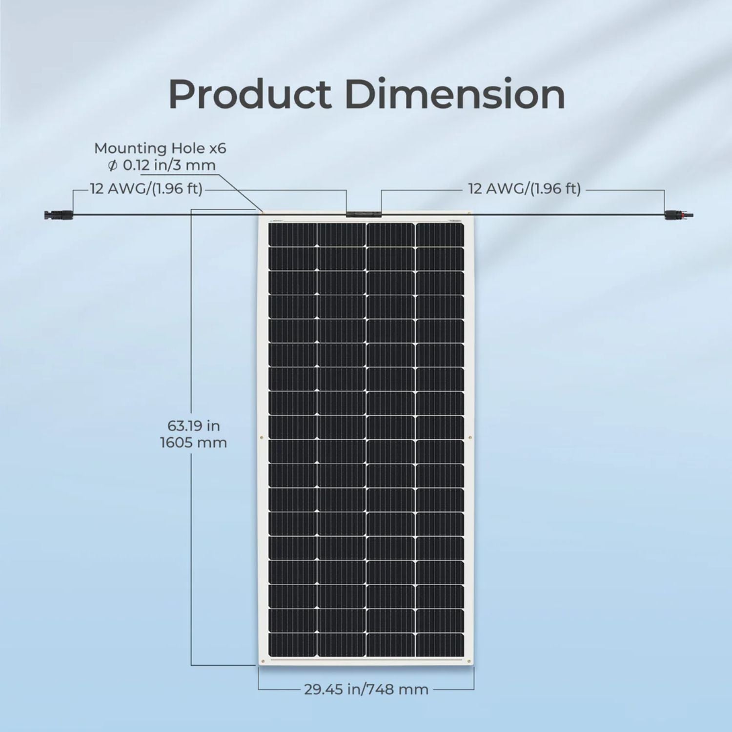 Renogy 200W 12V Monocrystalline Flexible Solar Panel