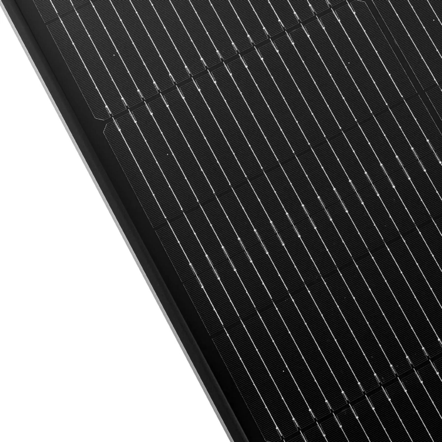 Rich Solar MEGA 100 SLIM 100 Watt Slim Solar Panel | Compact 12V Off-Grid Narrow Solar Panel for Vans, Overlanders, Boats | 25-Year Output Warranty