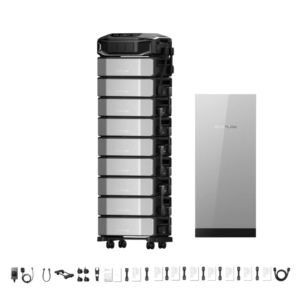 EcoFlow DELTA Pro Ultra X Whole-Home Backup | 6144Wh | 12kW | 10kW Solar Input