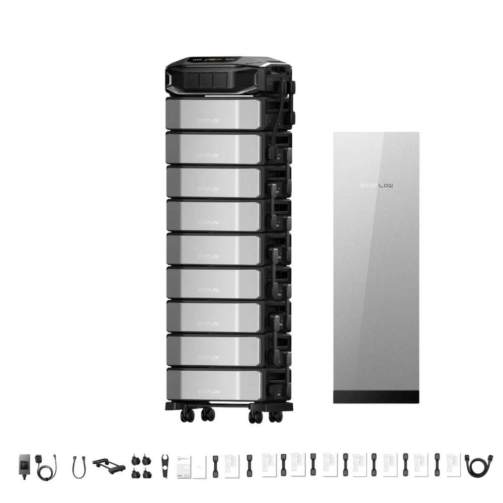 EcoFlow DELTA Pro Ultra X Whole-Home Backup | 6144Wh | 12kW | 10kW Solar Input