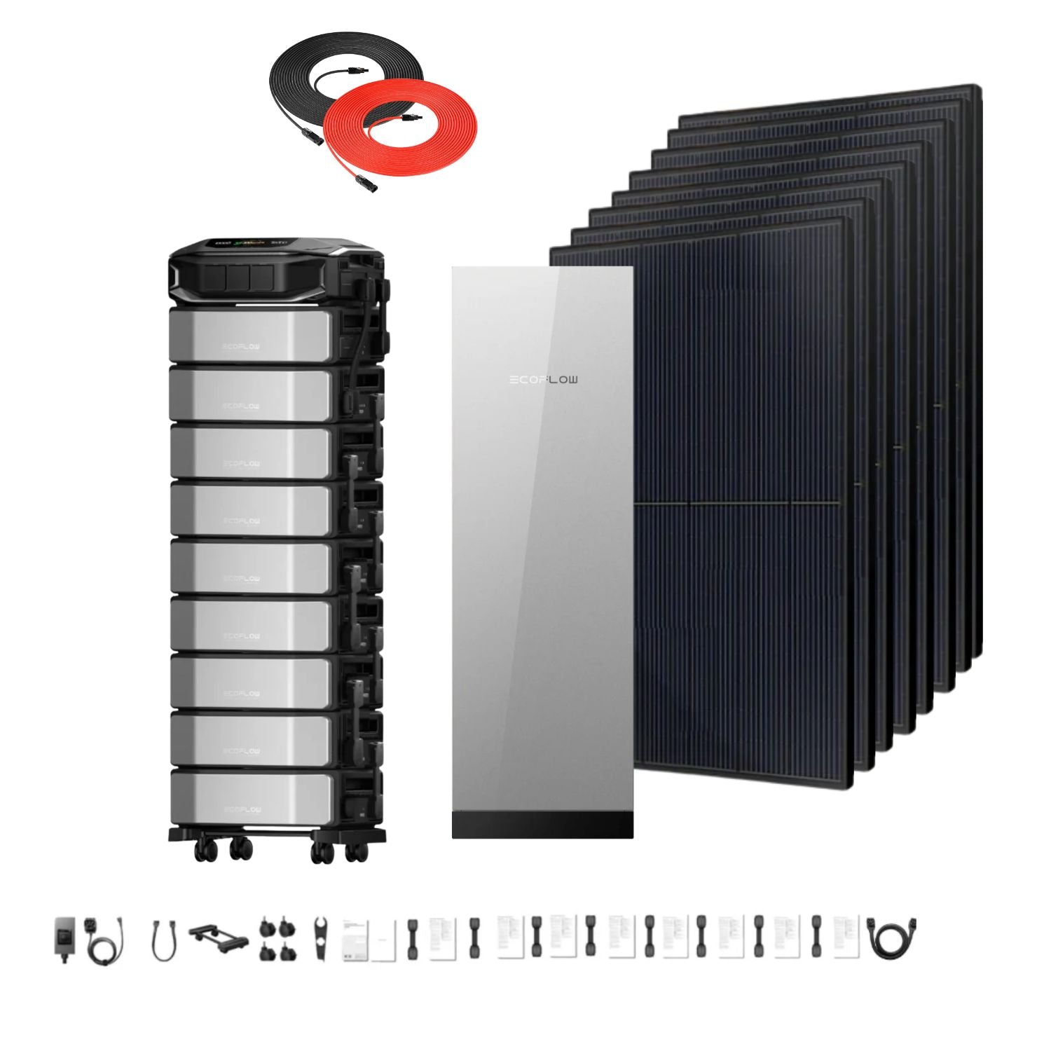 EcoFlow DELTA Pro Ultra X Whole-Home Backup | 6144Wh | 12kW | 10kW Solar Input