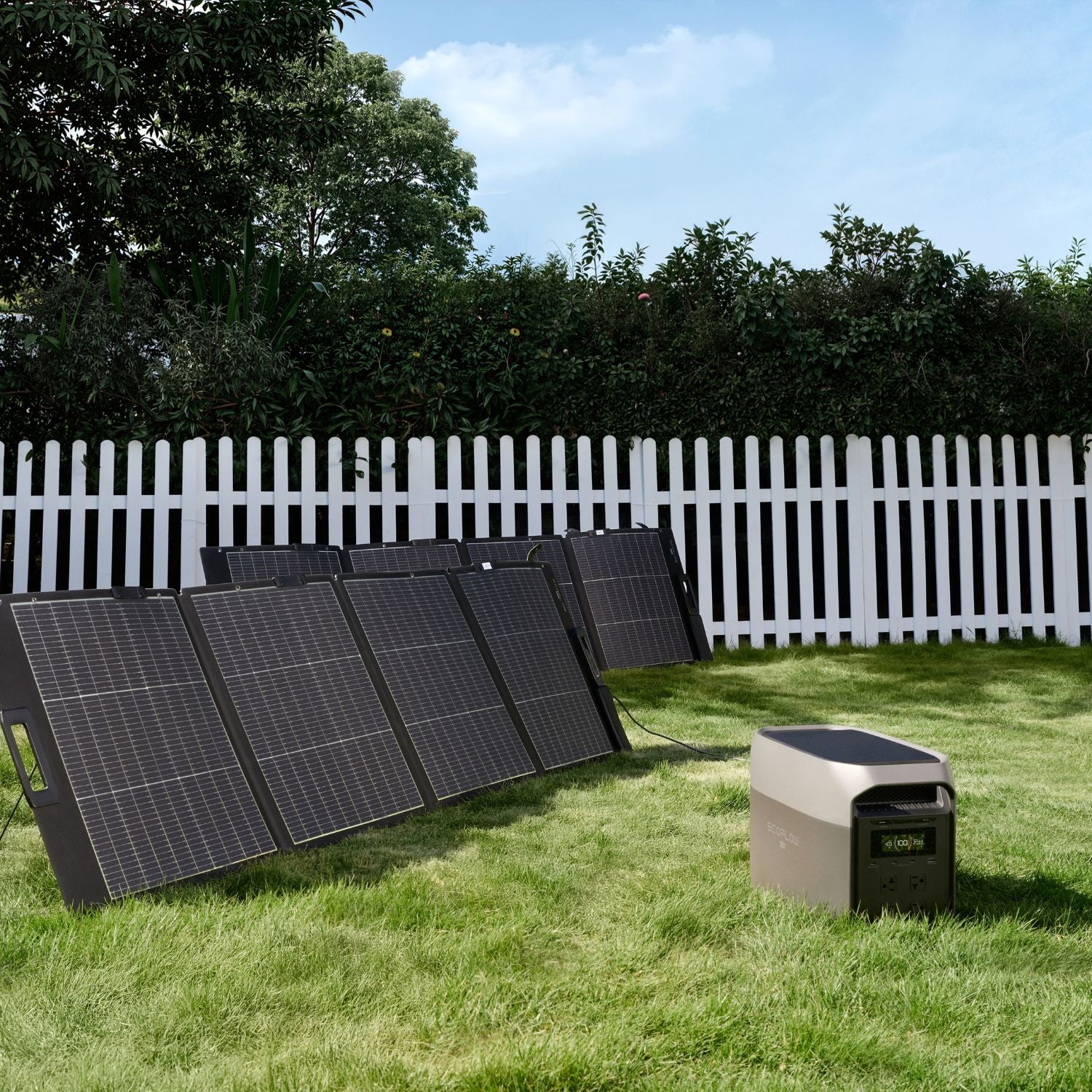 EcoFlow DELTA 3 Max Portable Power Station | 2048Wh | 2400W | 500W Solar Input