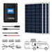 ACOPOWER 12V Polycrystalline Solar RV Kits + MPPT / PWM Charge Controller - 300W MPPT30A