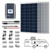 ACOPOWER 12V Polycrystalline Solar RV Kits + MPPT / PWM Charge Controller - 800W MPPT60A