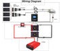 ACOPOWER 1 to 4 Solar Y Branch Connectors, 1 Pair M/FFFF + F/MMMM Y Branch Parallel Adapter Wiring Diagram