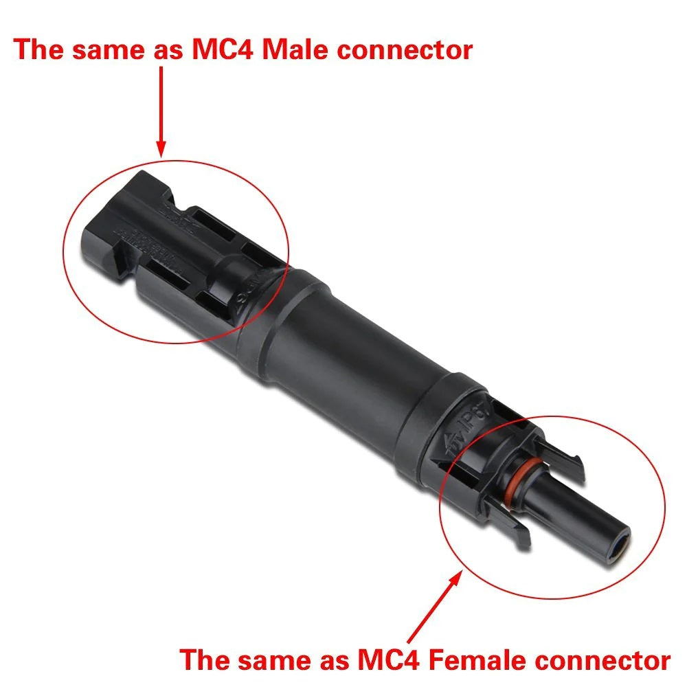 ACOPOWER 20A 4 Pair PV in-Line Diode Connector MC4 Male And Female Connecting mouth