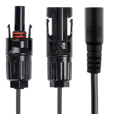 ACOPOWER DC 8mm Female to Solar Connector Adapter Cable Mouth