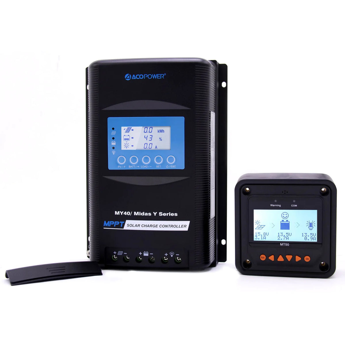 ACOPower Midas 40A MPPT Solar Charge Controller with Remote Meter MT-5 ...