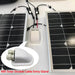 ACOPOWER Mono Solar RV Kits ABS Solar Double Cable Entry Gland
