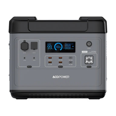 ACOPOWER P2001 Portable Power Station 2000W/2000Wh Front View