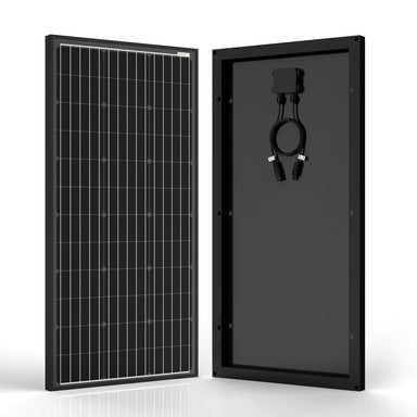 ACOPower 200 Watt 12 Volts Monocrystalline for Water Pumps, Residential Power Supply Front And Back View