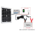 ACOPower 20W 12V Solar Charger Kit, 5A Charge Controller with Alligator Clips Wiring Diagram