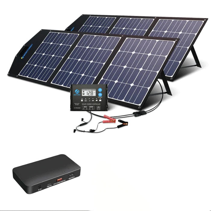 ACOPower 240W Foldable Solar Panel with ProteusX 20A Charge
