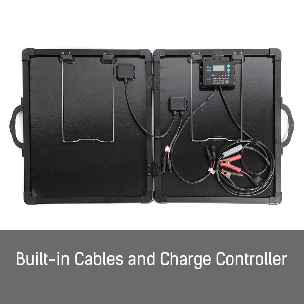 ACOPower Plk 100W Portable Solar Panel Kit With Built-in Cables And Charge Controller