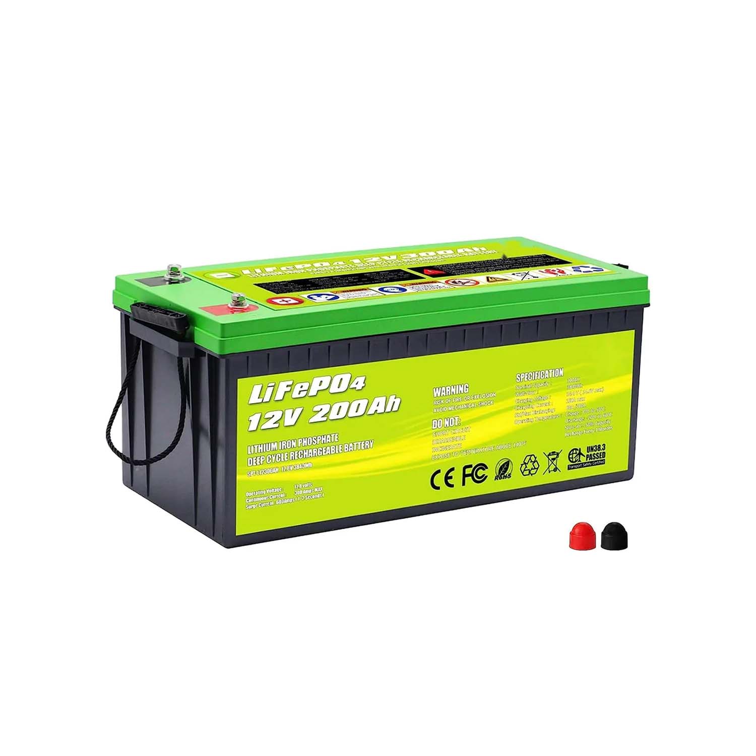 ACOPower 12V 200Ah LiFePO4 Deep Cycle Lithium Battery
