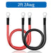 Battery Cable Inverter Power Cable with Oxygen- 2AWG 2ft
