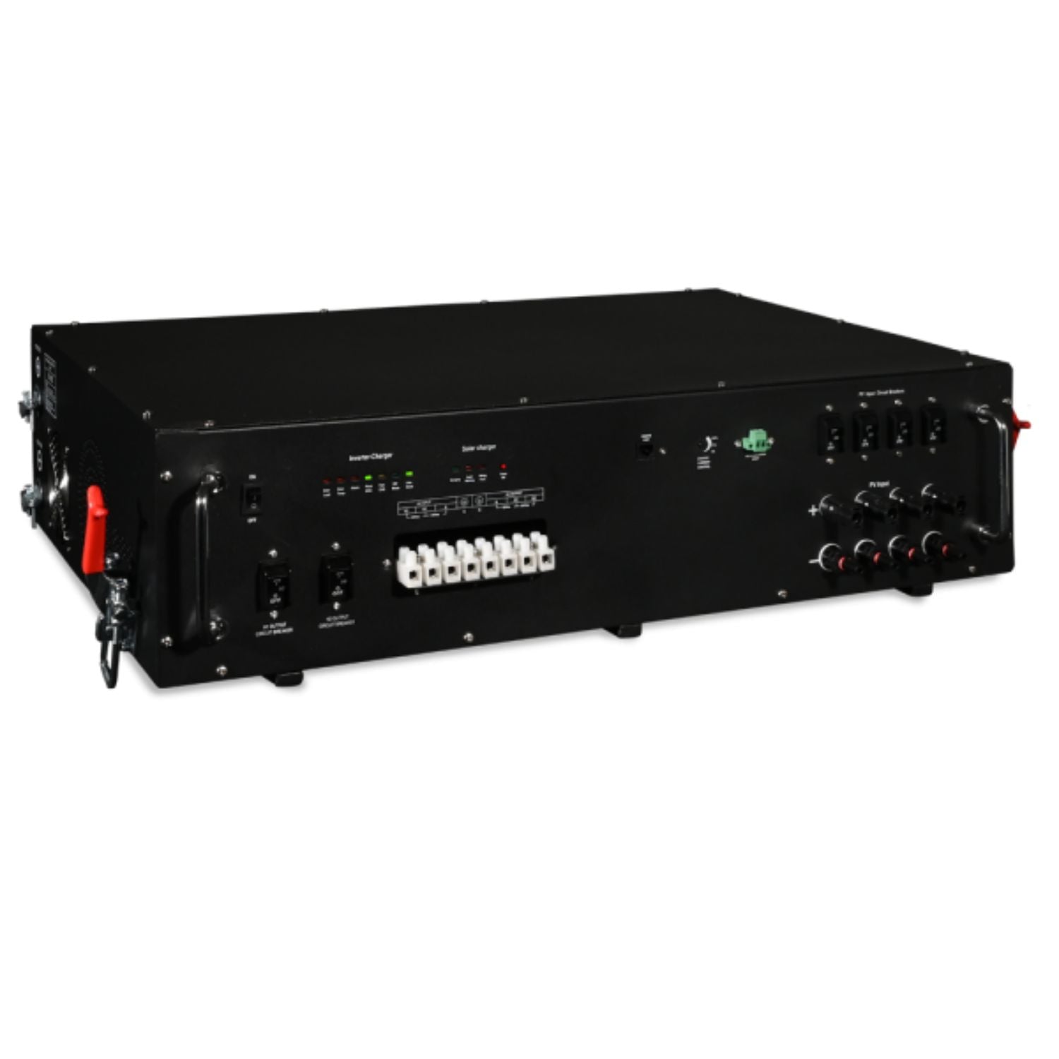 AIMS Power All in One Solar Battery Power Box Left Side View