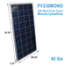 AIMS Power PV330Mono Dimensions