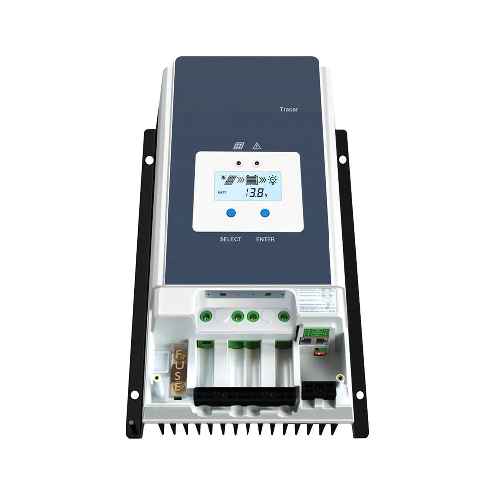 ACOPOWER 60A MPPT Solar Charge Controller Model Info Side View