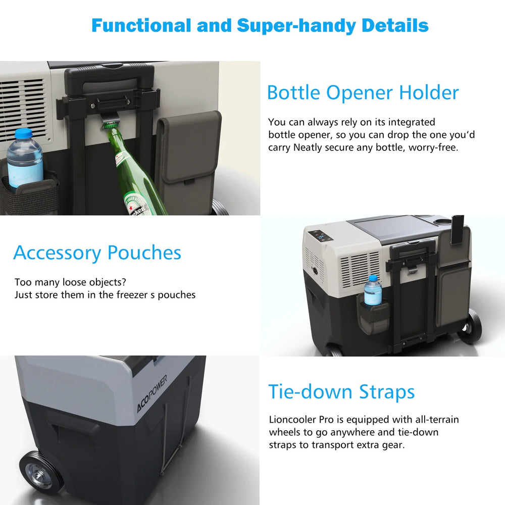 ACOpower LiONCooler Pro Portable Solar Fridge Freezer Functional And Super Handy Details