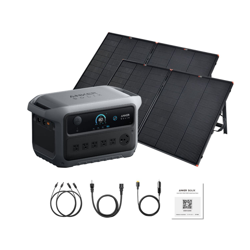 Anker SOLIX C2000 Gen 2 Portable Power Station | 2048Wh | 2400W | 800W Solar Input