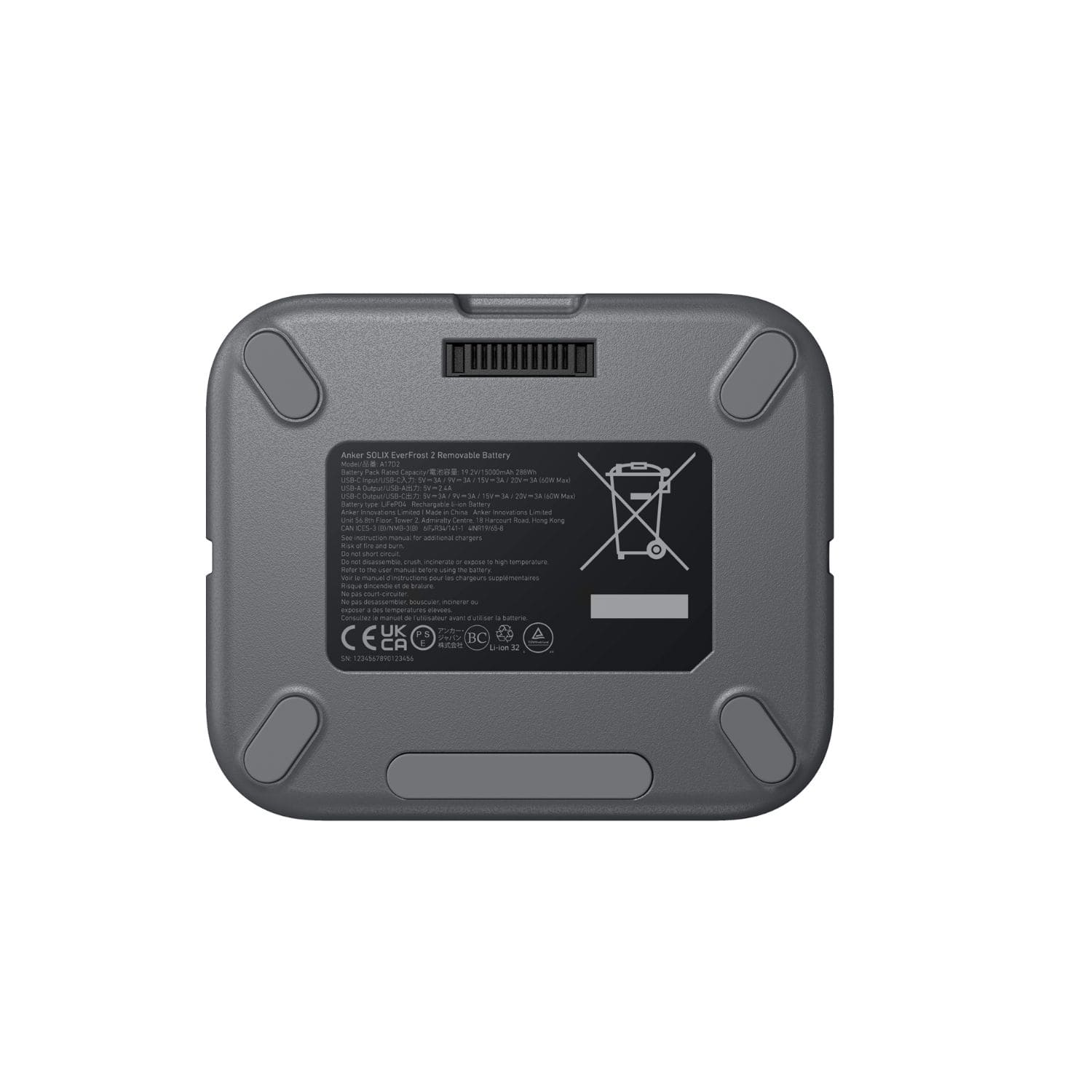 Anker EverFrost 2 Battery Bottom View