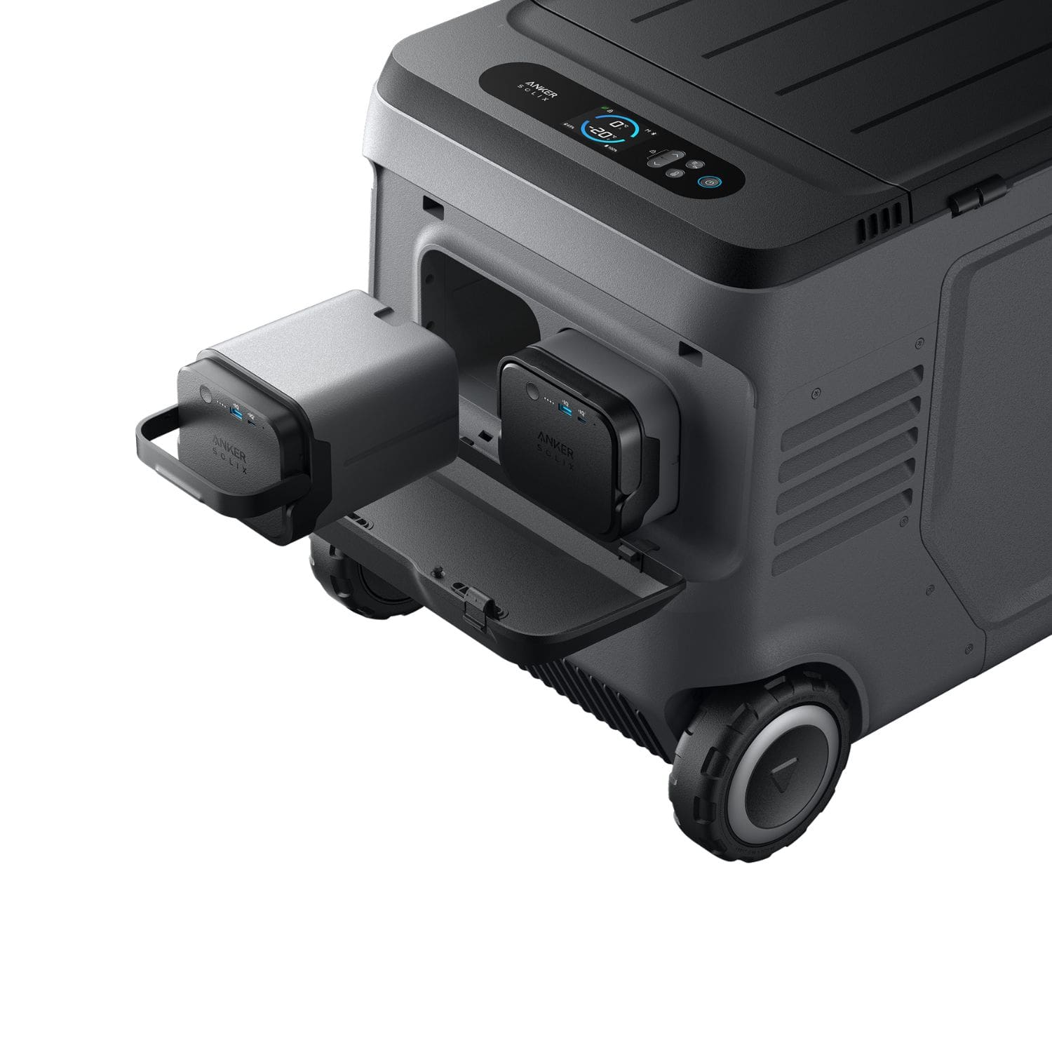 Anker EverFrost 2 Battery Inserted In The EverFrost Cooler