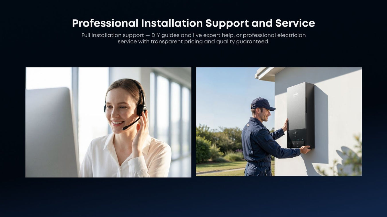 Anker Provides Professional Installation Support And Service For The SOLIX E10