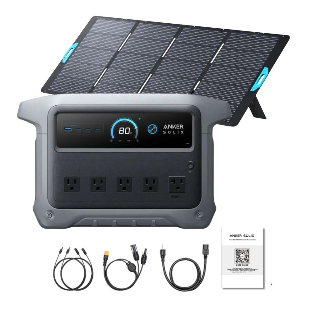 Anker SOLIX C1000 Gen 2 Portable Power Station with 400W Solar Panel