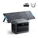 Anker SOLIX C1000 Gen 2 Portable Power Station with 400W solar panel and cable on a white background