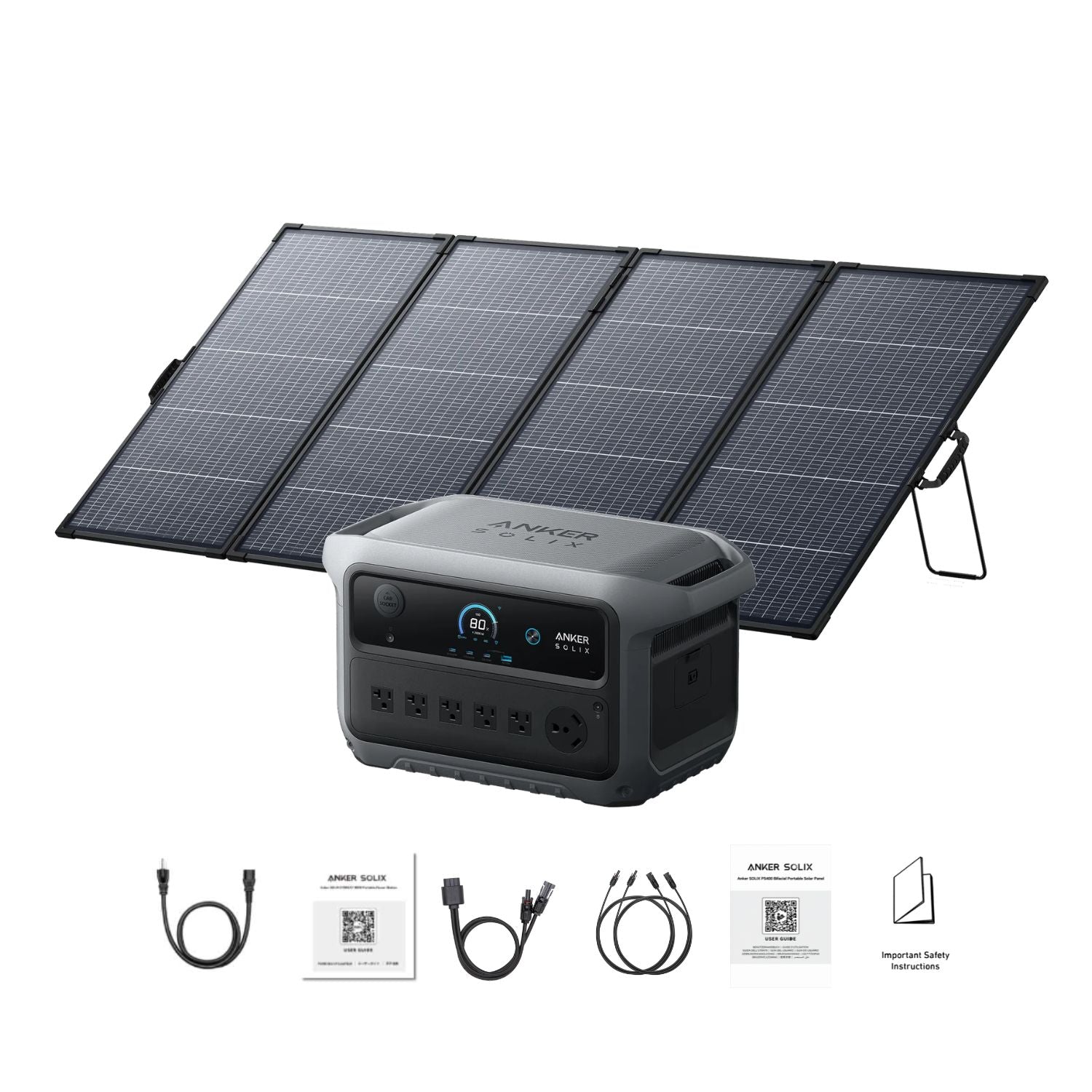 Anker SOLIX C2000 Gen 2 + 400W Solar Panel