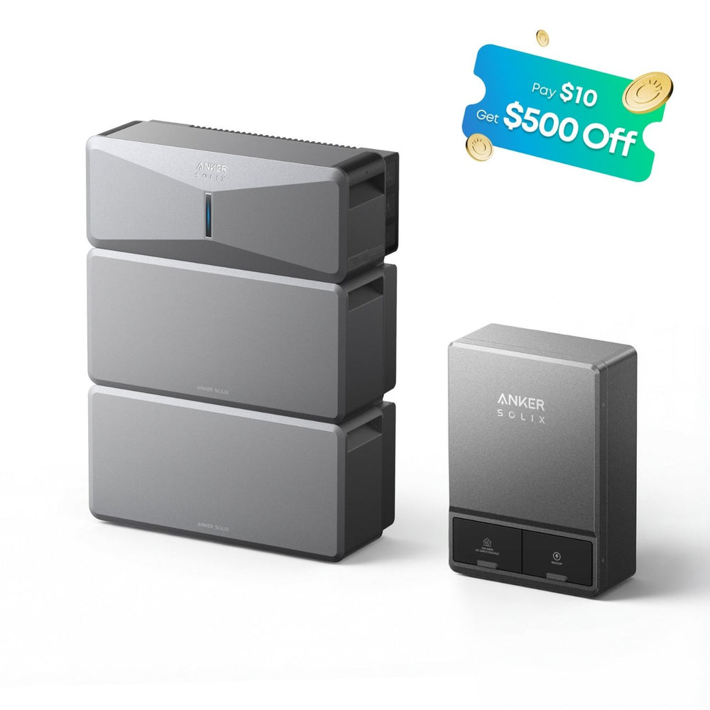 Anker SOLIX E10 Manual Home Backup Kit - Pay $10 And Get $500 Off