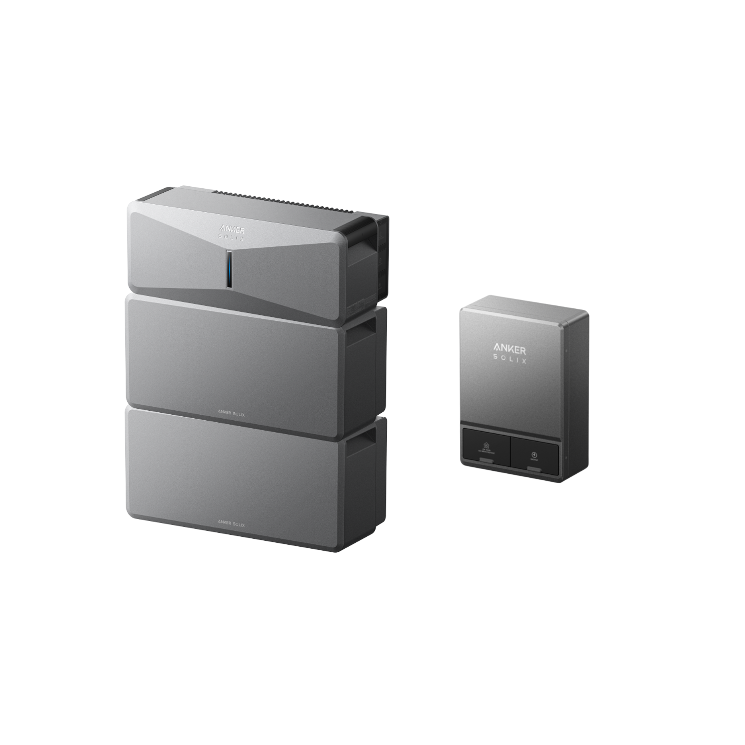 Anker SOLIX E10 Manual Home Backup Kit with two batteries