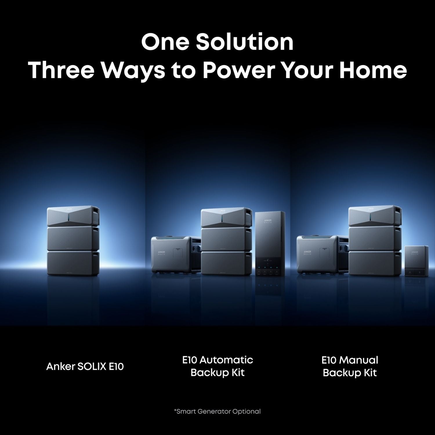 Anker SOLIX E10 variants