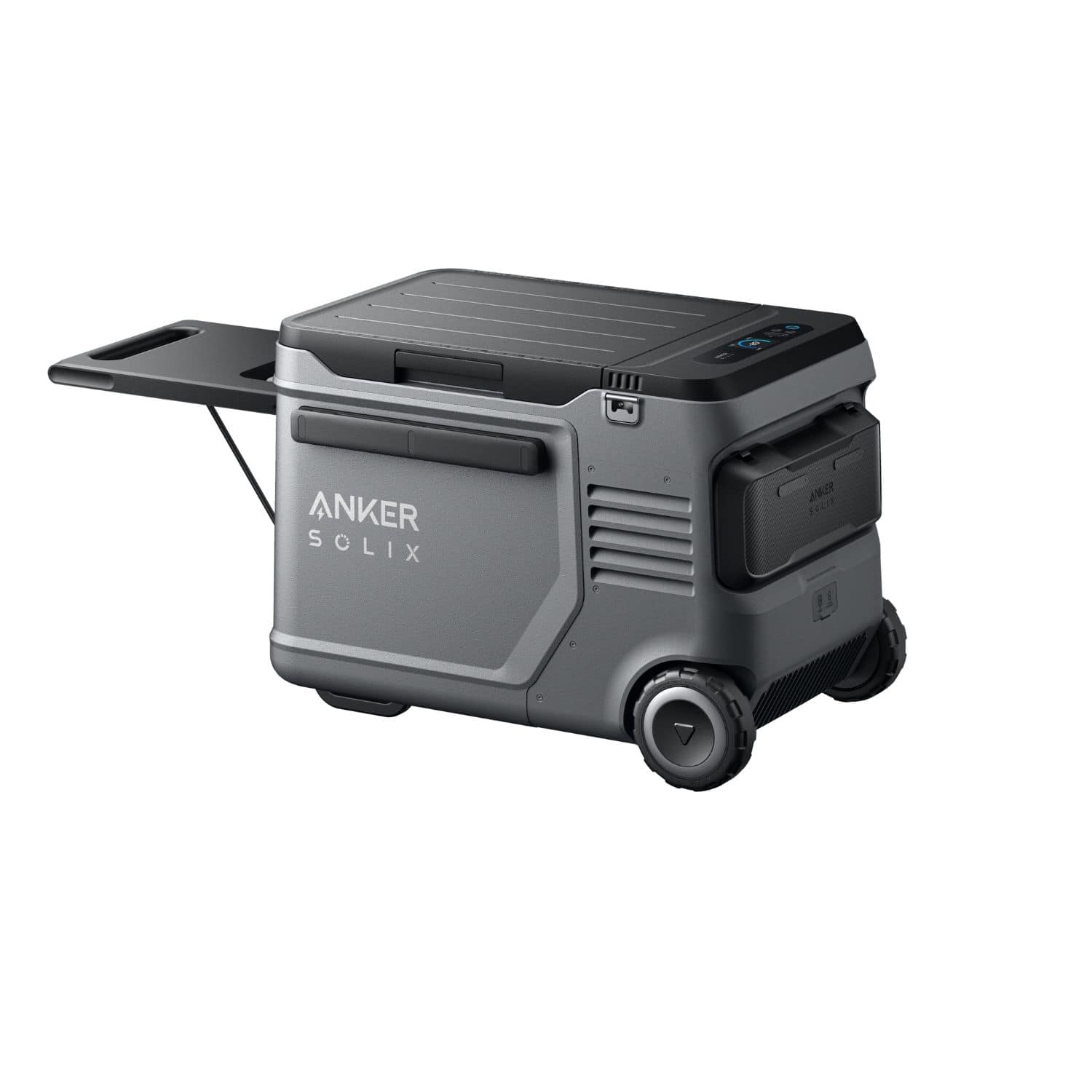 Anker SOLIX EverFrost 2 Electric Cooler 40L side view with open back