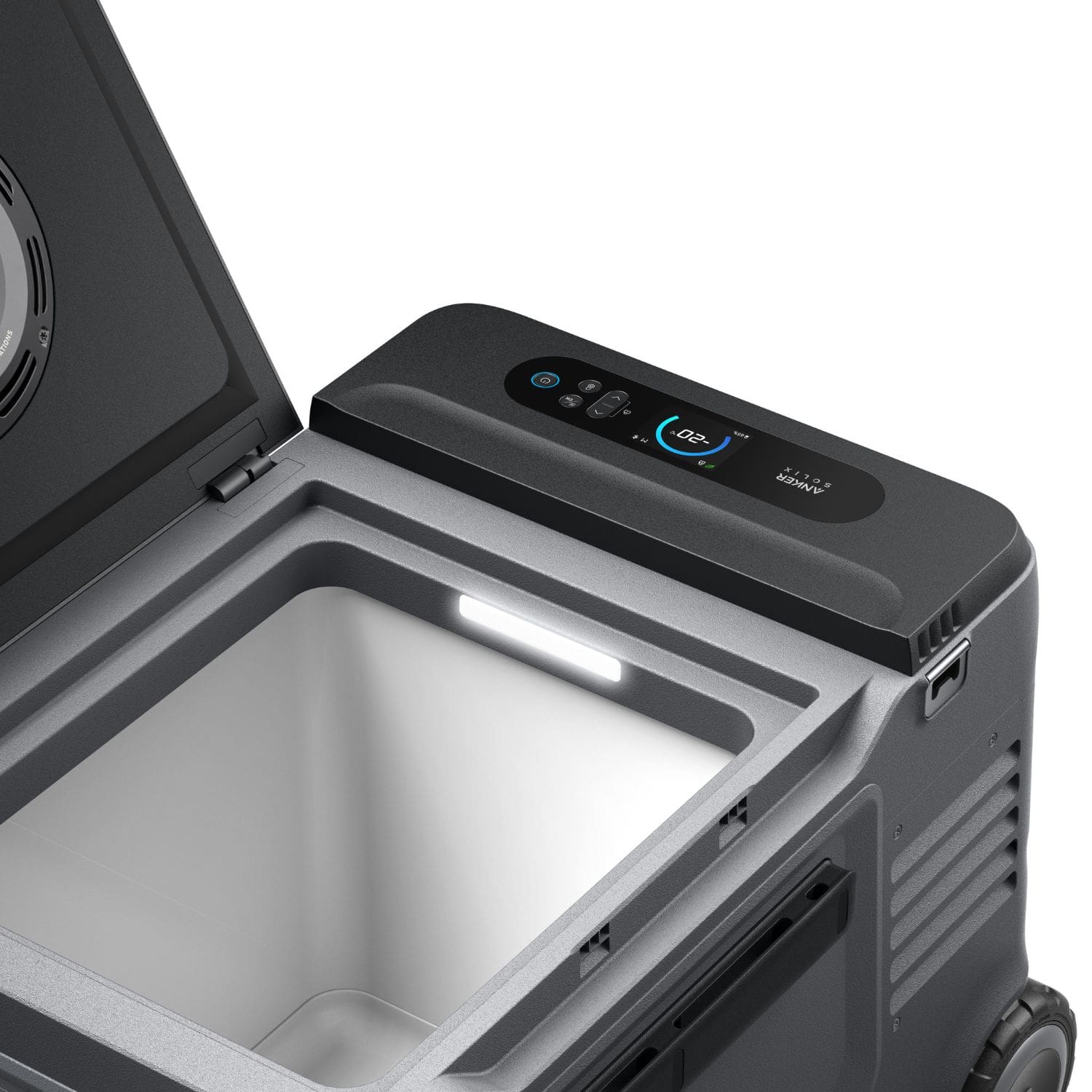 Anker SOLIX EverFrost 2 Electric Cooler 40L top view close up 